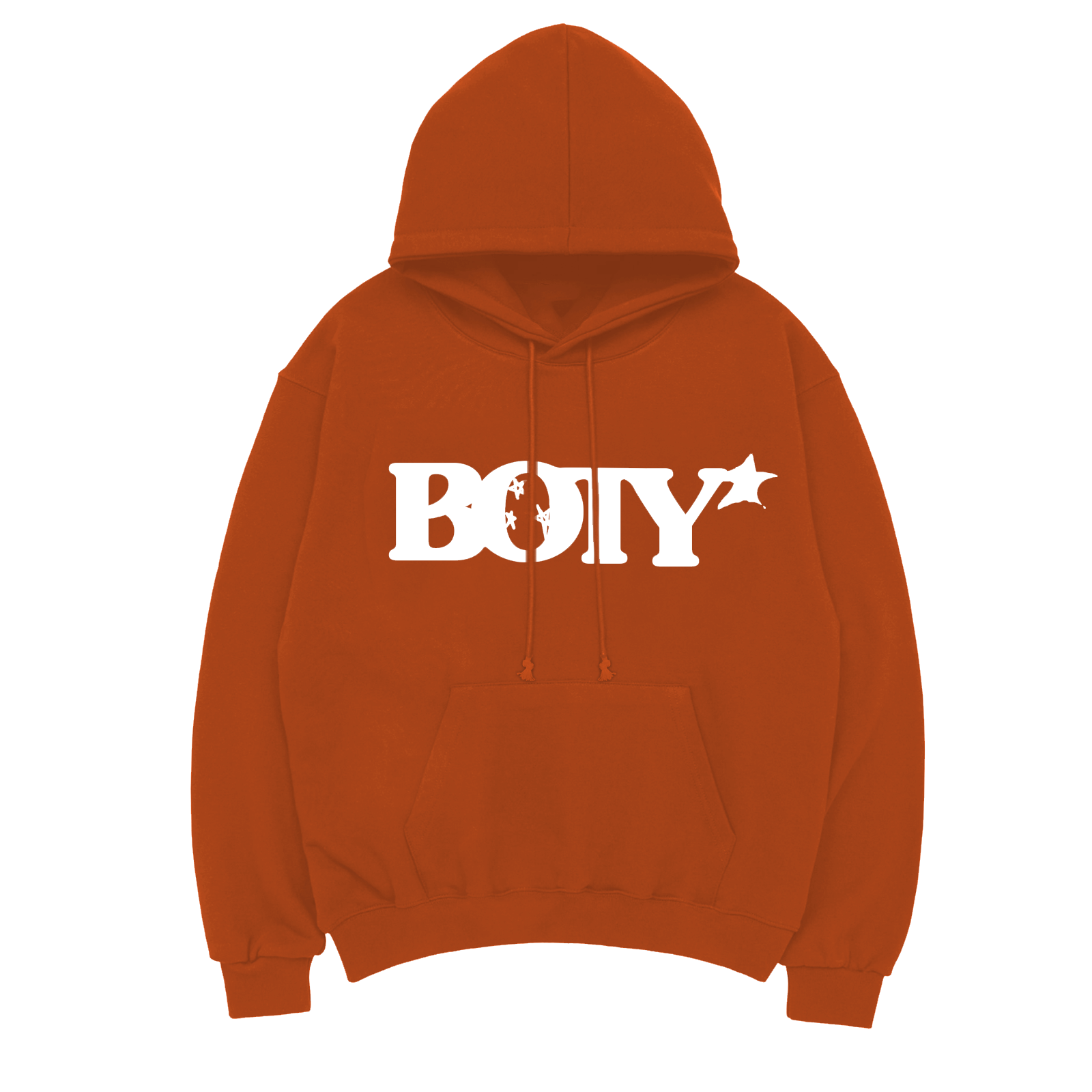 Burnt 2025 orange hoodie